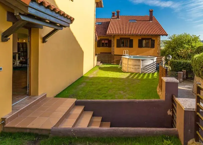 Ferienhaus Cantabria Collection - Espectacular Casa Con Piscina Pequena Bareyo